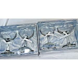 VTG Treasure Masters WEDDING Maid of H/Bridsmaid/Groomen Champagne Toast Glasses